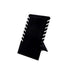 2Pcs Multiple Pendant Necklace Display Stand Jewelry Organizer Rack for Chains and Pendants Elegant Desktop Jewelry Showcase （ flat top black）