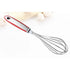 High quality handheld mixer with rubber anti slip handle and 304 stainless steel manual 12 inch egg beater baking tool