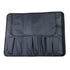 Chef knife roll bag, portable canvas box, can hold up to kitchen knives, Chinese and Western dish knife storage bag, knife chef tool storage bag, Oxford cloth（black）