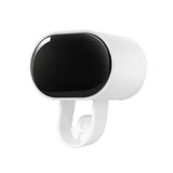 Toothpaste Dispenser Wall Mount for Bathroom Automatic Toothpaste Squeezer, Black,Visualization of Toothpaste Flow Rate (Black G)