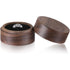 2pcs Wooden Ring Box,   Men Women Mini Unique Rings Jewelry Storage Case for Proposal Wedding Engagement Ceremony Anniversary（Single slot solid wood cover）