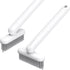 Crevice Cleaning Brush Grout Cleaner for Household use Multi-Purpose Hard Bristle Brushes Bathroom Brush for Kitchen Window Toilet Grout Bottle Sink Corners Blender Small Spaces 2 Pack White