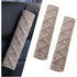 Auto Seat Belt Cover Seatbelt Shoulder Pad Cushions 4 PCS for a More Comfortable Driving Universal Fit for All Cars and Backpack（M khaki）