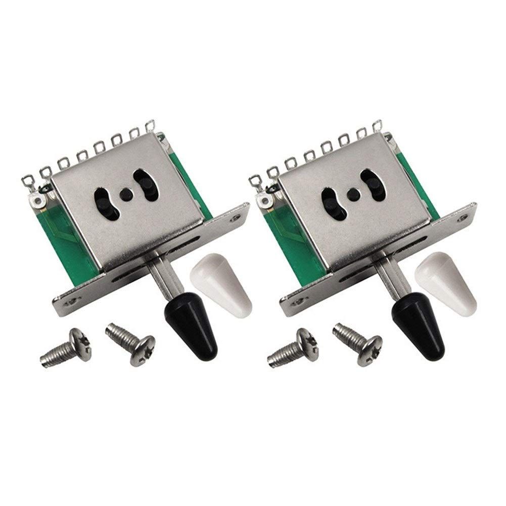 3 pack 5-Way Guitar Blade Switch Pickup Selector for Import  Style Electric Guitar, for Accessories Parts (Color: Green)