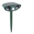 Outdoor Solar Powered - Motion Activated Animal Repeller Ultrasonic, Humane Pest Control for Gardens, Yards to Repel Deer,Raccoons,Squirrels,Skunks,Birds​,Rabbits