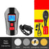 Bike Speedometer with Bike Light Set, Waterproof Bicycle Computer with Horn LED Front, USB Rechargeable（black）