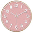 12 Inch Wall Clock, 3D Number Quartz Battery Operated Silent Non-Ticking Round Wall Clocks for Office Bedroom Decorative（Battery not included）