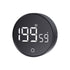 Digital Kitchen Timer, Rechargeable Magnetic Visual Timer with Large LED Display, Adjustable Volume for Classroom, Cooking, Fitness, Baking, Kids Learning & Teaching (Black,Battery not included)