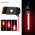 2 pack Bike Tail Light LED Rechargeable Rear Bicycle Light for Night Riding Cycling Bright Back Mountain Bike Accessories Waterproof Safety Warning Light for Adult Kids