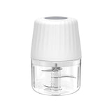 250ML Electric Garlic Chopper, 3 Blades Garlic Grinder Mini Vegetable Chopper, USB Portable Veggie Chopper, Onion Mincer, Food Processor for Ginger, Chili, Fruit, Meat