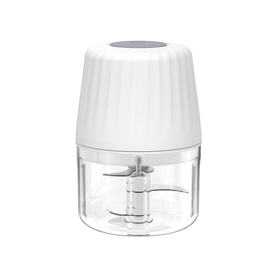 250ML Electric Garlic Chopper, 3 Blades Garlic Grinder Mini Vegetable Chopper, USB Portable Veggie Chopper, Onion Mincer, Food Processor for Ginger, Chili, Fruit, Meat
