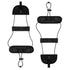 Luggage Straps - 2 Pc Luggage Bungee Strap - Lightweight and Durable Elastic Strap for Extra Luggage Adjustable Belt Travel Accessories - Black