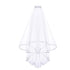 2 pack Wedding Veil,Bridal Veil,Veils for Women Wedding, White Bridal Veils with Comb,Tulle Veils for Brides