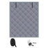 Window Insulation for Winter 30”×56” Windows Insulation Kit Thermal Insulated Window Cover with Velcro* 1+Push Pin * 20pcs, Insulated Curtain for Winter Windows Blankets in Bedroom Attic - Gray