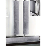 Refrigerator Door Handle Covers, Set of 4（2 pairs）, Non-Slip Fridge Handle Covers, Washable Appliance Handle Covers, Keep Your Kitchen Clean, Freezer Microwave Oven Dishwasher Handle Protector(Gray)