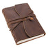 Brown Notebook Journal - Leather Journals for Writing Small Size Diary 10.5*13cm, Notepad For Women and Man, Gifts,Work,Travel