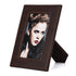 5x7 Retro Picture Frame, Vintage Leather Photo Frame, Hand-Crafted Resin Ornate Frame with Easel, Hook & Mat, for Tabletop & Wall Gallery Table Frames（Only picture frame）