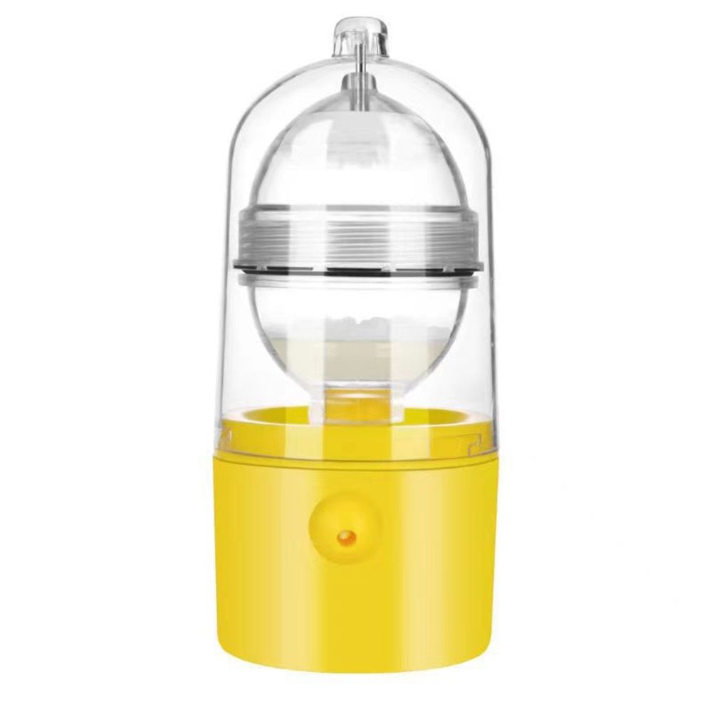 Egg Scrambler Shaker, Egg Spinner for Boiled Golden Eggs, Hand Crank Manual Egg Yolk White Mixer with Pulling Rope，Whisk Hand Powered Golden Egg Mak
