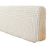 Bed Headboard Cover for Queen, Stretch Bed Head Board Slipcover Covers, Dustproof Protector Cover for Upholstered Headboard (White, for Queen Headboard (55"-67"))