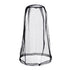 4 Pack Ultra Large Mosquito Net 18x18 Inches Mosquito Head Net Oversized Insect Netting Bug Fits Most Hats for Gardening Hiking Fishing Traveling(Black)