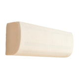 Air Conditioner Cover 35-37 Inch Knitted Elastic Cloth Dustproof for Wall-Mounted Units Split Indoor AC Covers （Beige large size (applicable size range 75-96cm)）