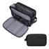 Toiletry Bag for Men, polyester Travel Toiletry Organizer Dopp Kit Water-resistant Shaving Bag for Toiletries Accessories, Black