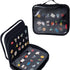 Pin Trading Books for Collector: 6-Page Black Portable Enamel Pins Display Album Case for Storage - PP Travel Pin Folio Bags Holder for Kids Teens Collection（only bag）