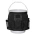 For a 5 Gallon Bucket, with Fast-Drying, Exterior Mesh Pockets for Car Supplies, Allowing for Soap and Water in the Bucket, in Black（only bag）