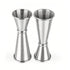 4-Piece Dual-Sided Bartending Jigger Set - 1oz & 2oz Measured Markings, Stainless Steel, Food-Grade Cocktail Measuring Tool for Professional & Home Bars