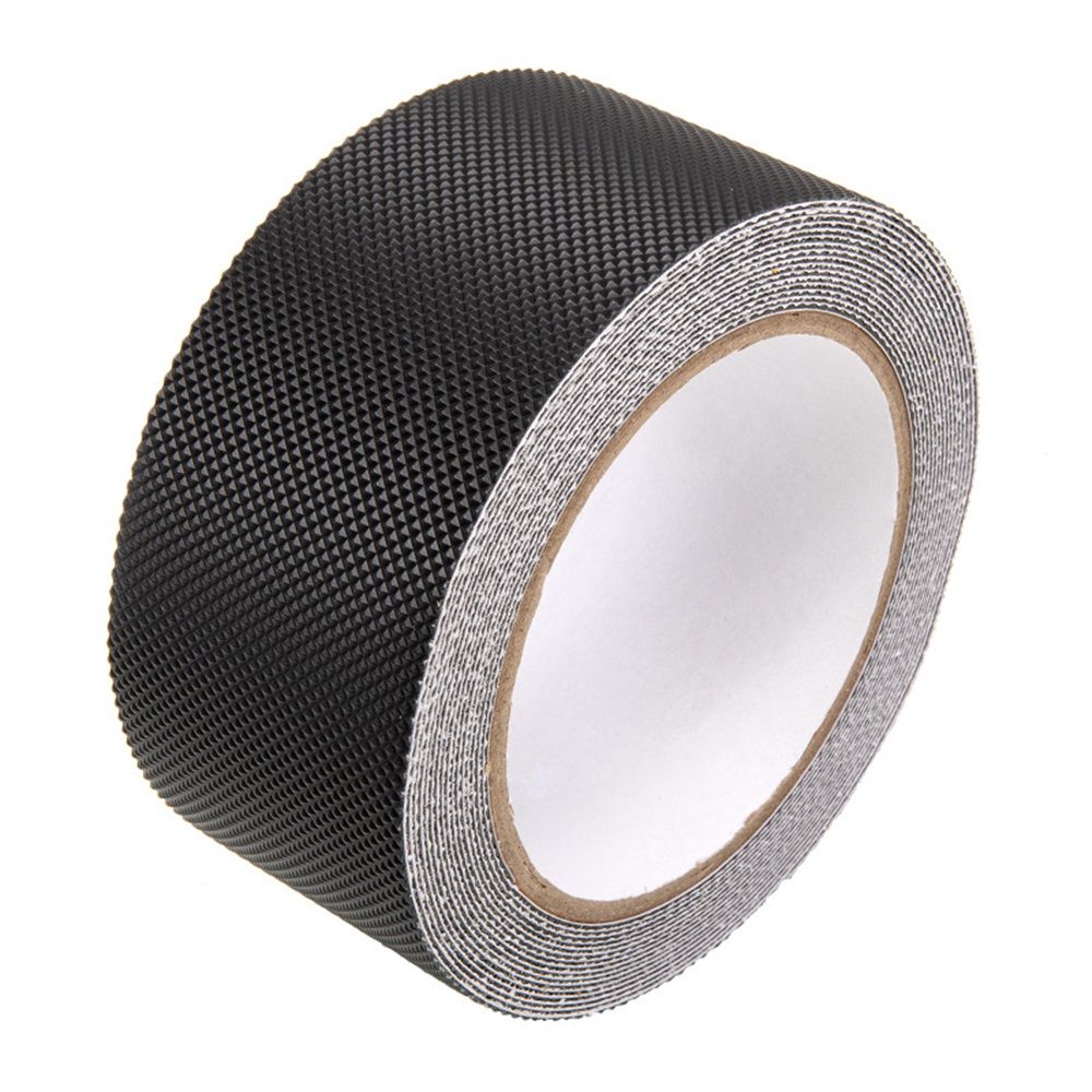 Non Slip Furniture Pads, Self Adhesive Rubber Pads with Anti Skid Stickers, Cuttable Rubber Strip for Furniture and Appliances (1.96 in*16.4ft)