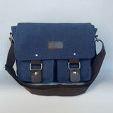 Messenger Bag for Men, Canvas Satchel Shoulder Bag Vintage Crossbody Laptop Bag, Travel Crossbody Purse Briefcase Business Bag for Laptop