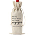 2 pack Engagement Wine Bag|Gift for Couples|Bride Gift|Wine Bag for Getting Married,Pairs Well with Getting Engaged Wine Bottle Bag（Only bags）