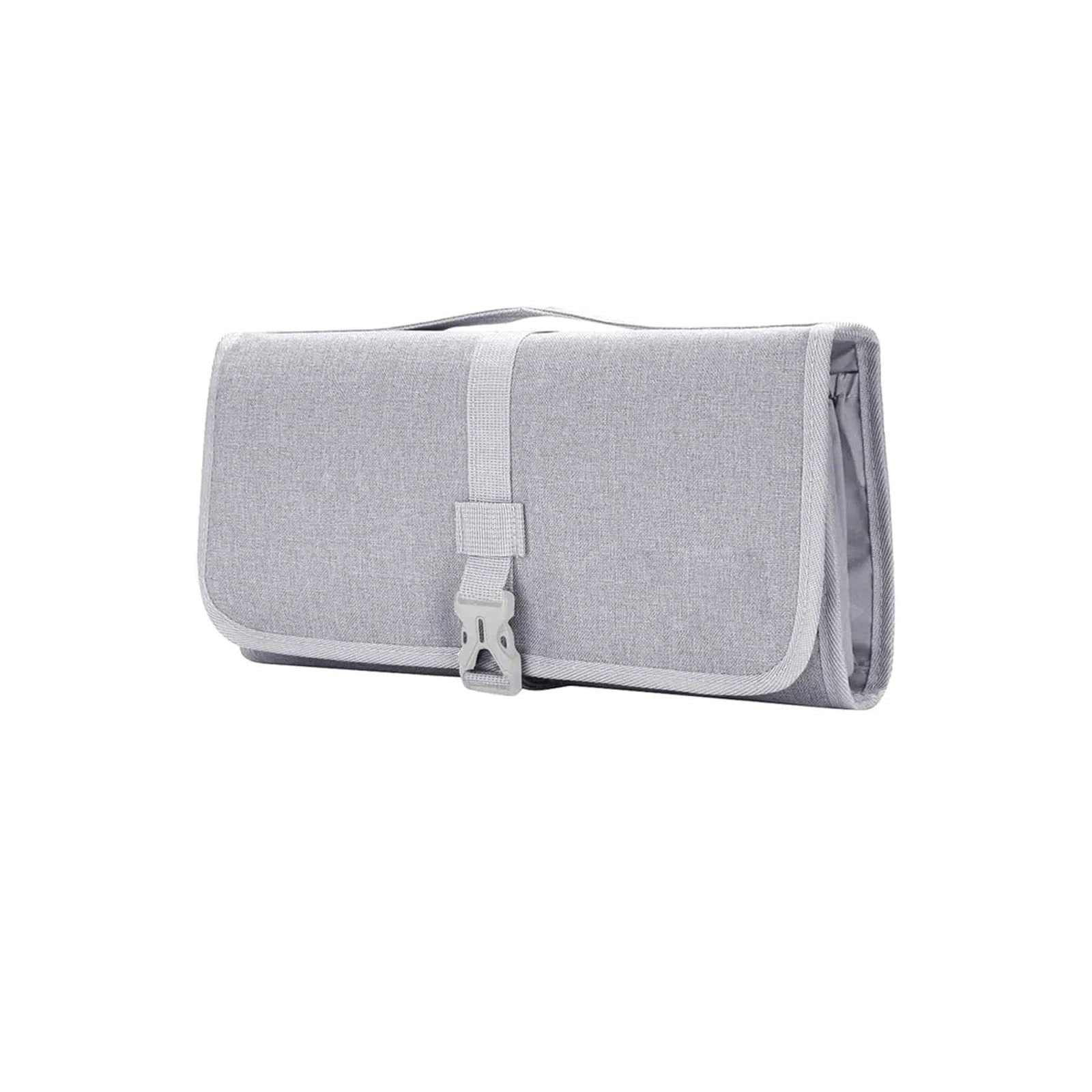 Travel Carrying Protective Case with Airwrap Styler, Portable Hanging Curling Iron Storage Bag, Travel Bag with Hanging Hook (gray)
