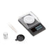 Digital Milligram Scale 100g/0.001g rechargeability, High Precision Portable Jewelry Scale, Powder Scale, Micro Scale for Powder Medicine, Gold, Gem, Reloading, Calibration Weight