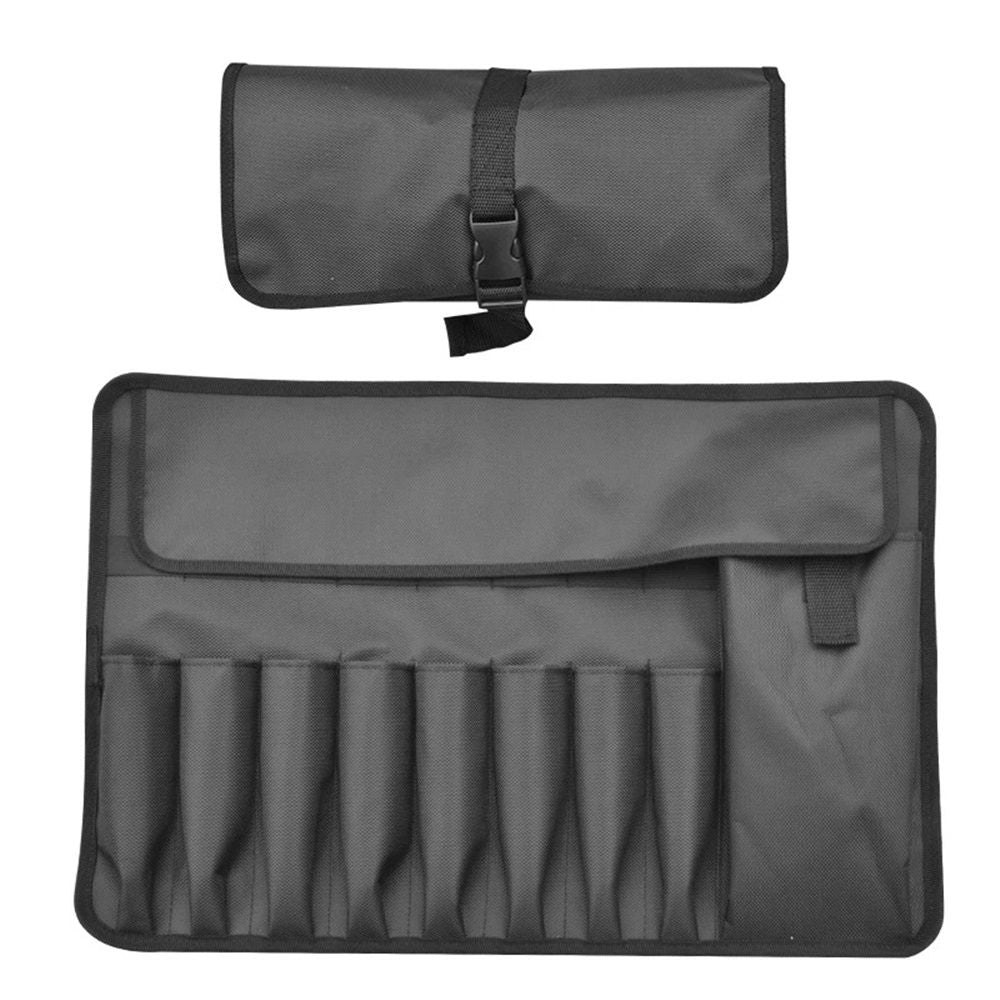 Heavy-Duty Oxford cloth Wrench Roll |  Pockets Wrench Organizer Bag, Portable All-in-One Wrench Roll Up Pouch for Mechanics & DIYers | Ideal Father's Day Gift for Men（storage bag only）