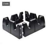 2 sets Car Trunk Organizer Blocks for Back of SUV, Multipurpose Plastic Car Storage Trunk Divider for Truck SUV Van Cargo