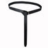 Medieval minimalist Leather Belt - Leather Belt with O Ring Reenactment for Men Women, Halloween Cosplay Black
