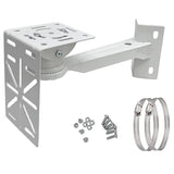 Dome Camera Bracket, Wall Ceiling Mount for Security Dome Cameras, Wall Mount,Corner (Vertical Pole Bracket+Hoop 7.8 in )