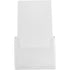Brochure Holder Slant Back Clear Acrylic Countertop Ad Display Stand by Marketing Holders（20.8*11.1*8.2cm）