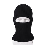 2 in 1 Ski Mask Black Ski Face Mask Winter Warm Cap Beanie Hats for Men Women Headwear, Hat Warm Full Face Ski Mask