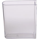Clear Acrylic Book Vase for Flowers, Transparent Flower Vase for Home Decor, Simplicity Bookshelf Decor, Unique Stuff for Book Lovers (Clear)