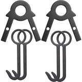 Steel Shooting Target Stand Kit - Steel Target Hangers Hanging Hook - Target Stand Bracket - DIY Target Kit - for 1 Inch Pipe