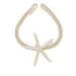 2 Pieces Natural Starfish Curtain Tiebacks Rope Drape Cotton Tie Band Drapery Holdbacks Room Décor for Indoor/Outdoor