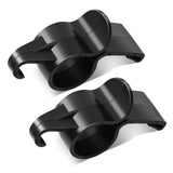 4 Pcs Car Umbrella Holder,Trunk Hooks Hanger Holder Clip,Universal Headrest Organizer Clip Portable Umbrella Trunk Back Purse Stand Bags, Multifunctional Car Back Seat Hanging Hooks