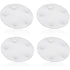 4 Pack Toilet Silicone Flapper Seal Replacement for Standard  Toilet Tank Flapper, Toilet Tank Gasket Seal 3 Inch Compatible , Toilet Tank Parts