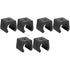 Billiard Cue Clip for Exhibition, Billiards Cue Clip Holders, 12 Pcs Plastic Billiards Pool Single Holder Mini Rod Organizer Carrier Accessory