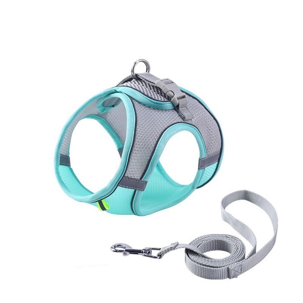 Step in Vest Harness for Small and Medium Dogs, No Pull Small Dog Harness , Comfortable Air Mesh Dog Vest Harness with Reflective Strip (S)