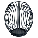 Large iron Candle Holder - Outdoor Lanterns for Patio - Iron Candle Holder - Decorative Candle Holders for Pillar Candles - Table Candles Holders Decor - Iron Candle Stands - Candles Holder