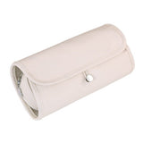 Ready Makeup Brush Organizer Bag - Multi Cosmetic Case, Makeup Brush Holder, Makeup Brush Case（milky apricot white,only bag）