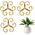 4 pack Plant Support Durable Stabilizer Grapple Holder,Plant Accessories Stable Plant Stem Support Stakes for Outdoor & Indoor Growing Climbing Plant Care Thriving Growth